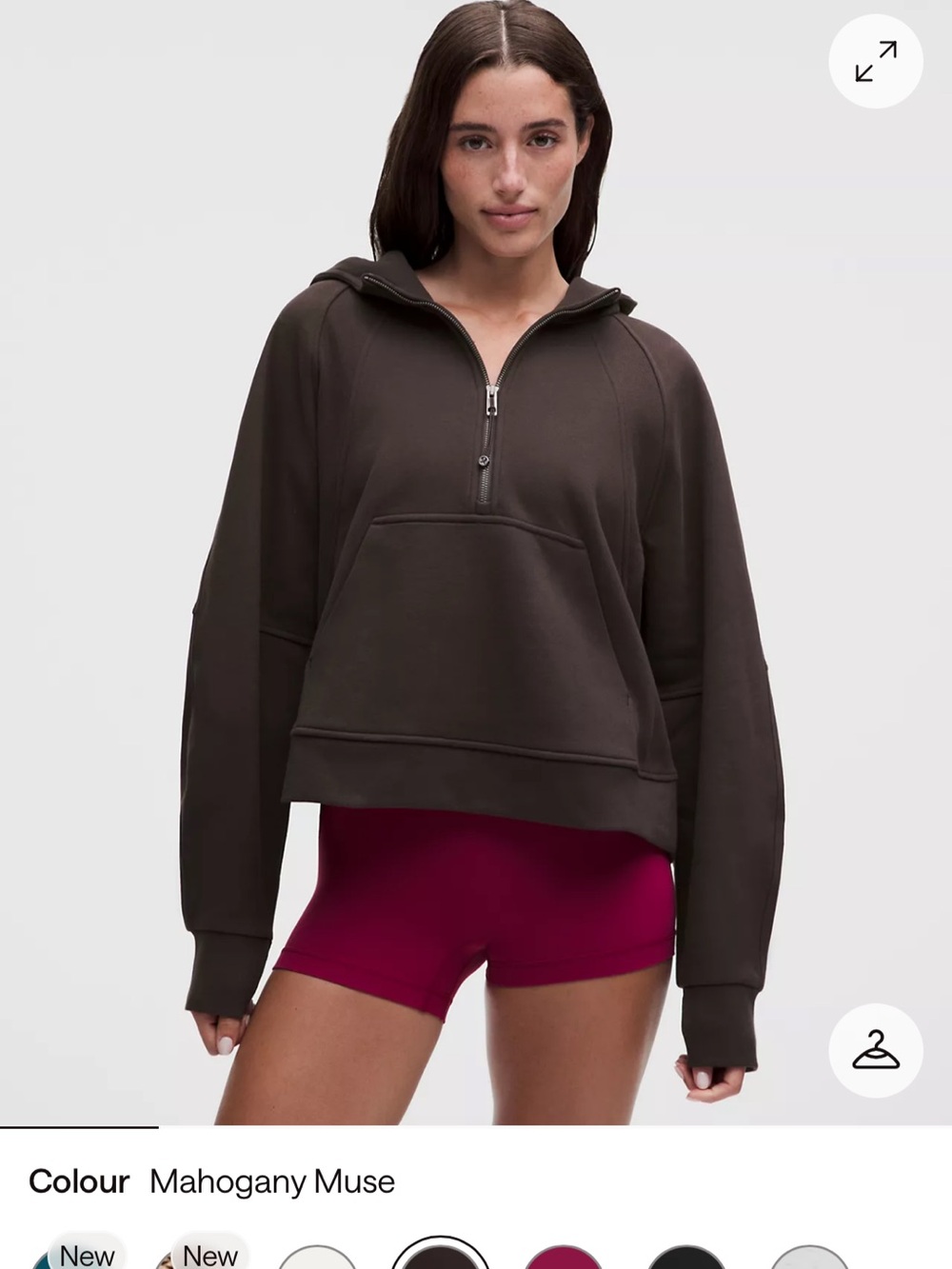 lululemon scuba Half-Zip Hoodie